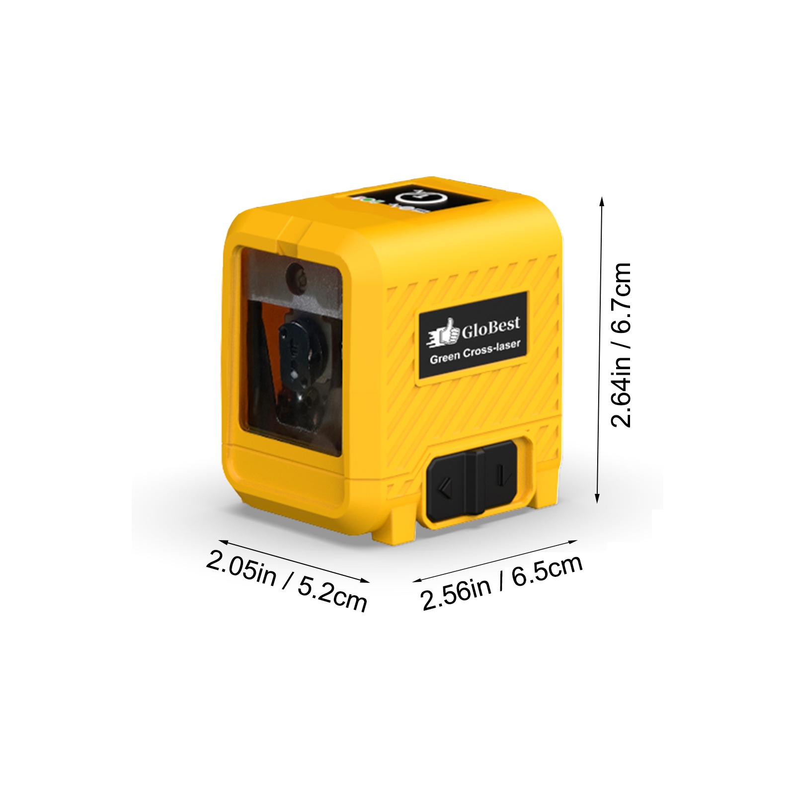 Laser Level, Rechargeable Lithium Battery Level Tool, Self-Leveling Green Cross Line Laser For Picture Hanging, Tiling, Home Renovation, Includes Folding Magnetic L-Bracket & Carry Pouch - Image 10