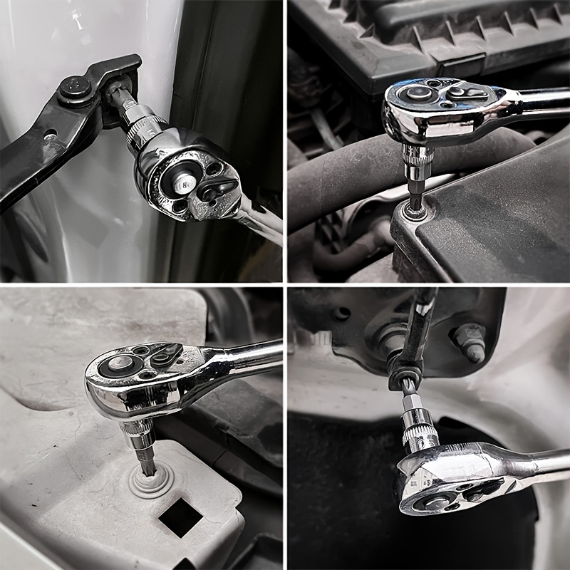 10PC XZN Triple Square 12 Point Spline Bit Socket Set 4MM 18MM With Enhanced Storage Case, 12 Point Multi Spline, No Assembly Required - Image 4