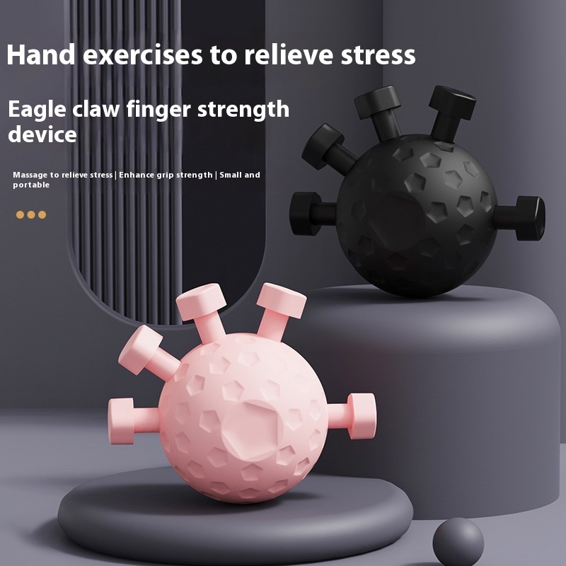 Gym Finger Hand Strengthener Grip Adjustable Resistance Hand Balls Gripper Exerciser For Forearm Strength Climbing Training - Image 6
